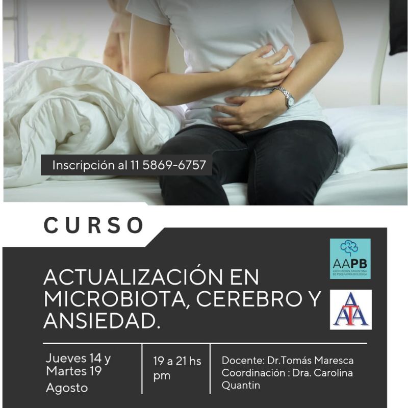 Actualizacion en microbiota, cerebro y ansiedad